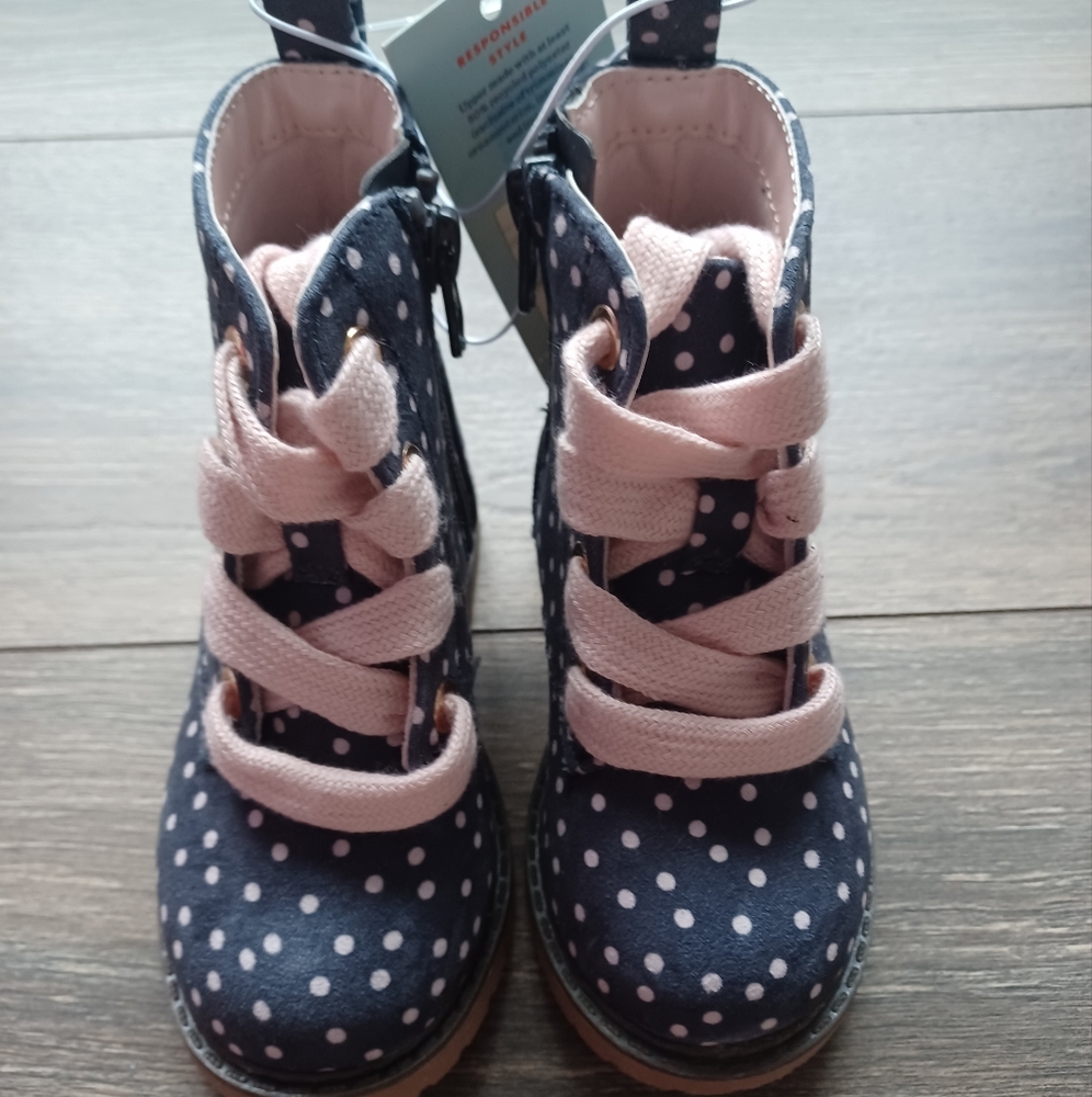 Cat & Jack Toddler Girl Combat Boots